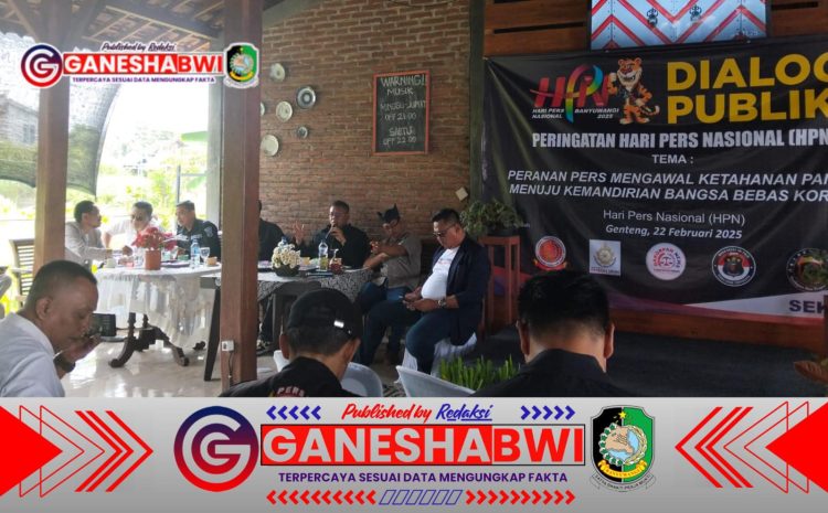 Peringatan Hari Pres Nasional, Mengawal Ketahanan Pangan Menuju Kemandirian Bangsa Bebas Korupsi