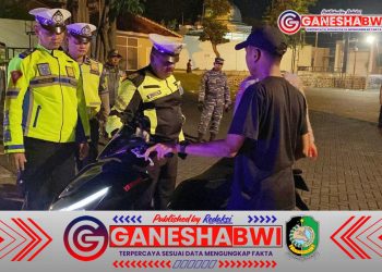 Polresta Banyuwangi Gelar Patroli Skala Besar, Cegah Balap Liar dan Gangguan Kamtibmas