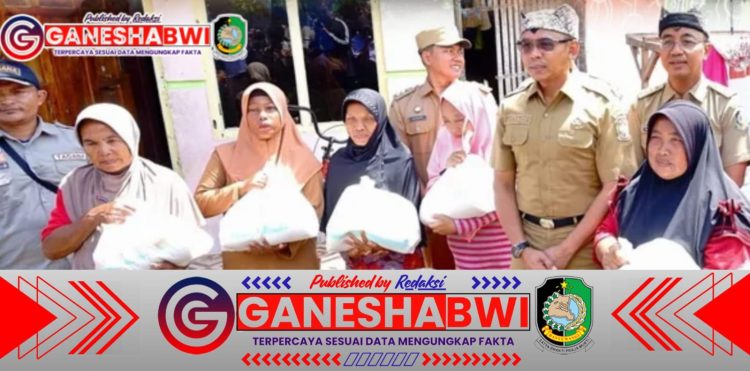 Pemkab Banyuwangi Alihkan Anggaran Karangan Bunga Pelantikan Jadi 2.657 Paket Sembako untuk Warga