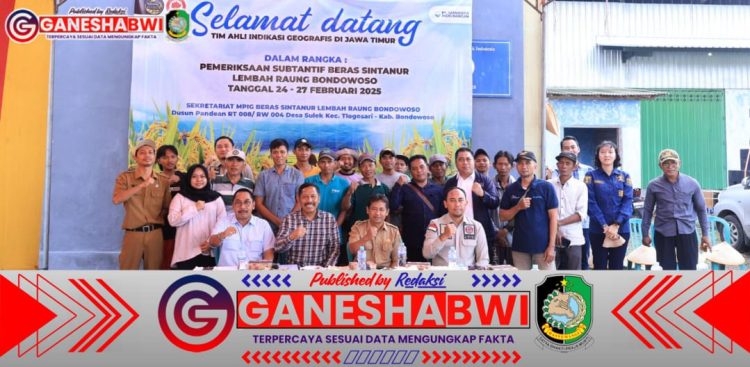 Dorong Ekonomi Petani, Kemenkum Jatim Upayakan Beras Sintanur Lembah Raung Jadi Produk Indikasi Geografis