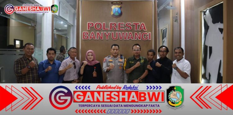 Perkuat Sinergi, DPD IWOI Banyuwangi Bersilaturahmi dengan Kapolresta Kombes Rama
