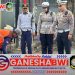 Satlantas Polresta Banyuwangi Gerak Cepat Perbaiki Jalan Rusak Demi Keselamatan Pengguna Jalan