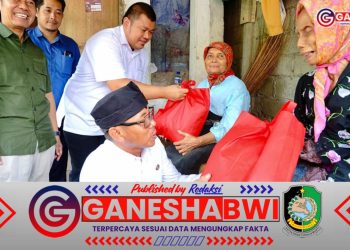 Ribuan Paket Sembako Disalurkan, Bupati Ipuk Apresiasi Dukungan Semua Pihak