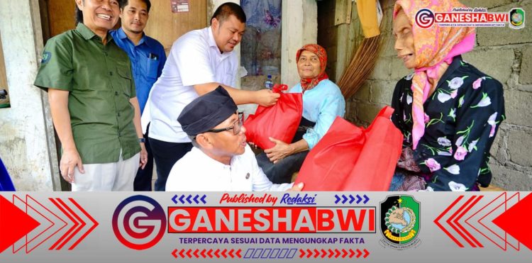 Ribuan Paket Sembako Disalurkan, Bupati Ipuk Apresiasi Dukungan Semua Pihak