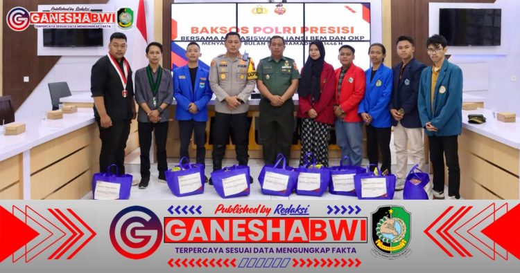 Polresta Banyuwangi Gelar Baksos Polri Presisi, Perkuat Sinergi Sambut Ramadan