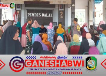 Babinsa dan Bhabinkamtibmas Kawal Penyaluran PKH untuk 681 Keluarga di Desa Balak