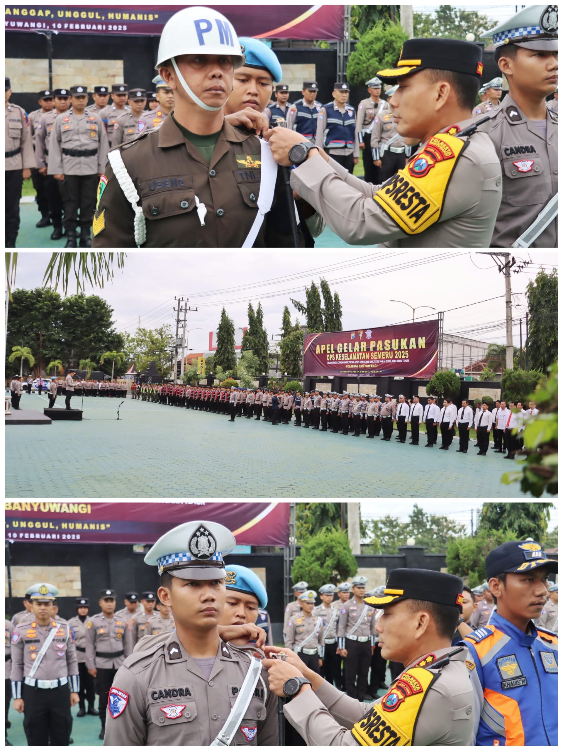 Polresta Banyuwangi Gelar Operasi Keselamatan Semeru 2025, Tekan Angka Kecelakaan dan Pelanggaran Lalu Lintas