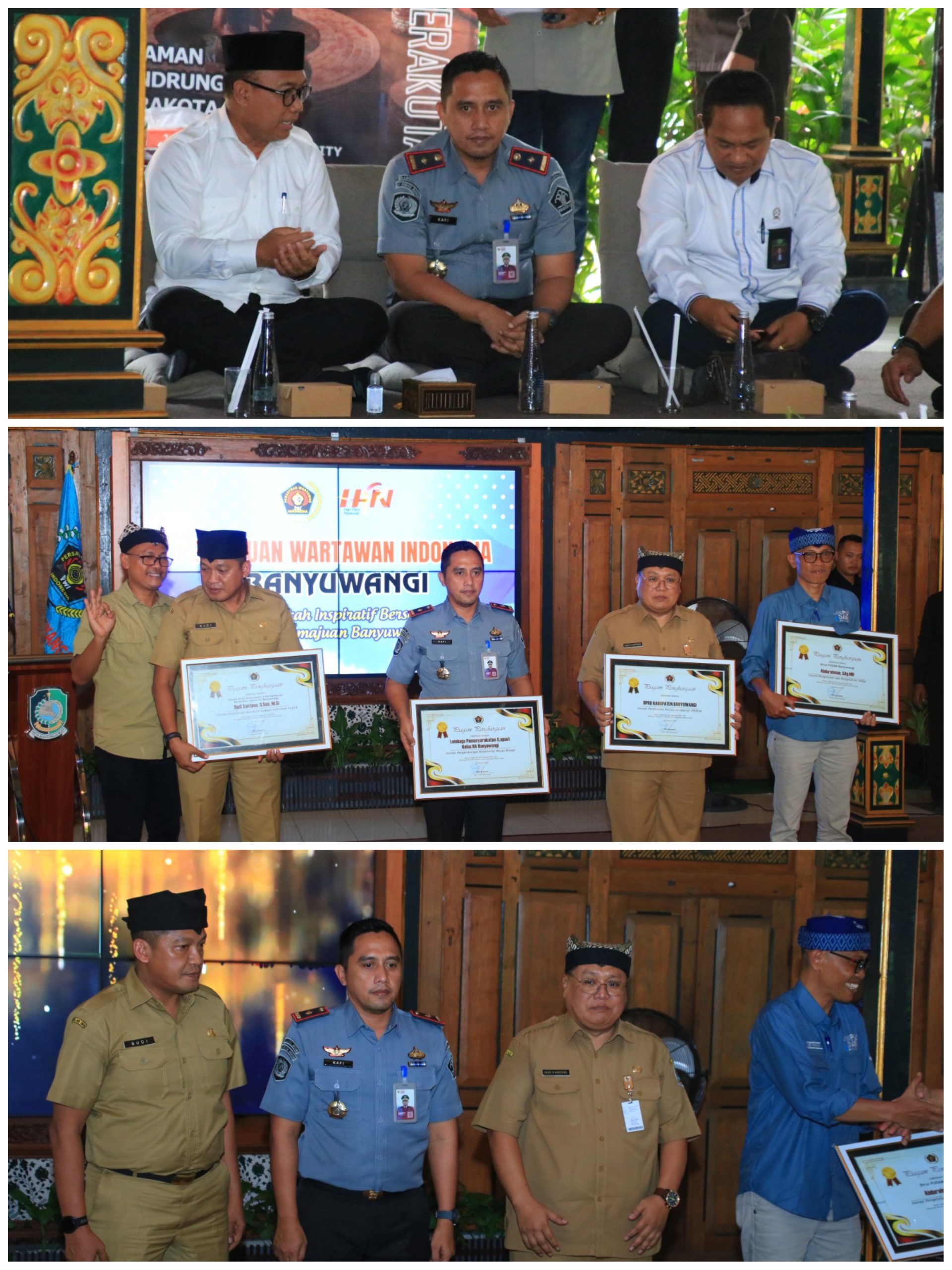 Lapas Banyuwangi Raih Penghargaan PWI atas Inovasi Pembinaan Kreatif Warga Binaan
