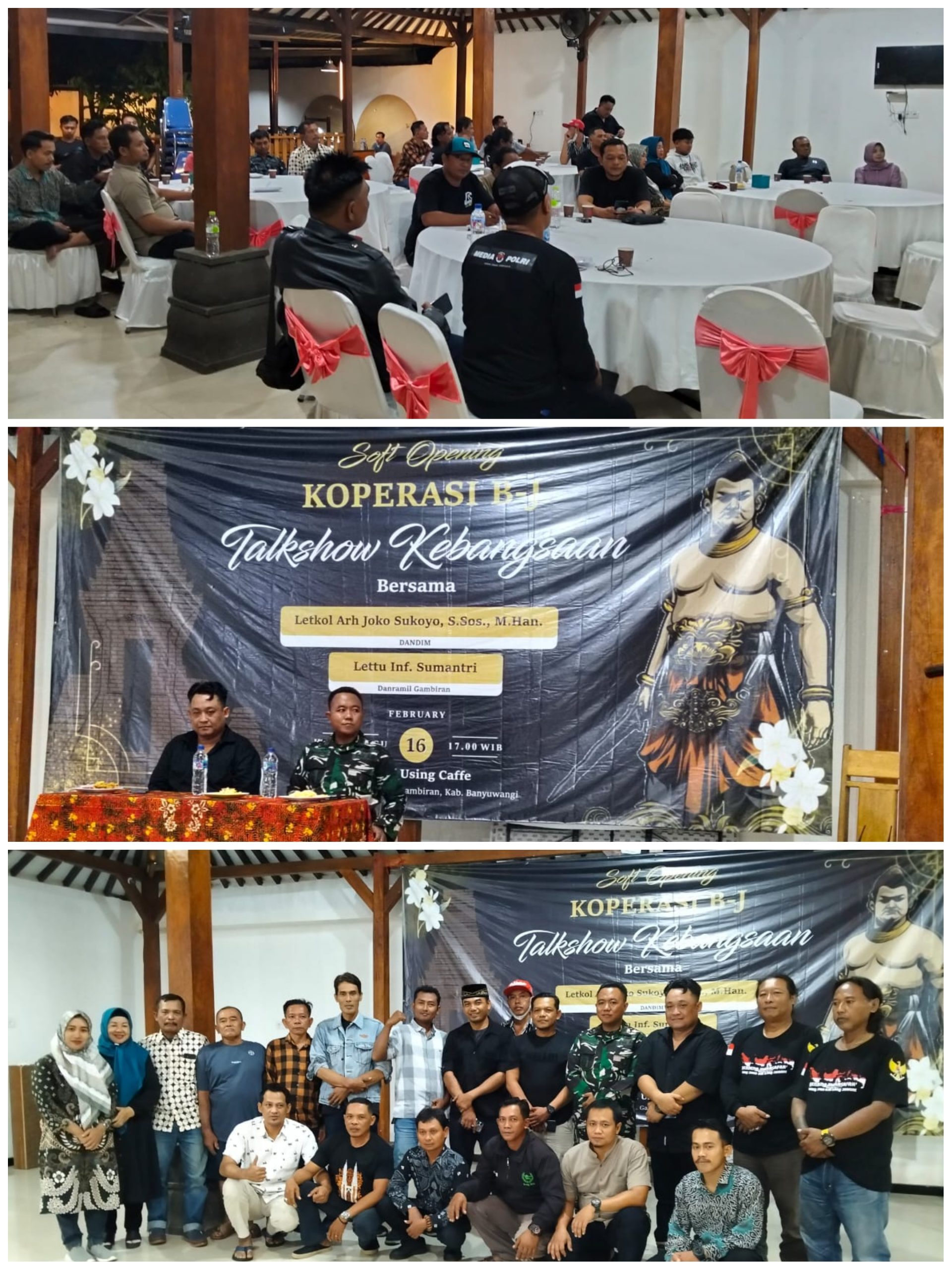Koperasi B-J Gelar Talkshow Kebangsaan di Banyuwangi, Bahas Peran UMKM dalam Persatuan Bangsa