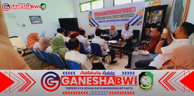 Babinsa Songgon Dampingi Musyawarah Perubahan APBDes 2025 di Desa Bayu