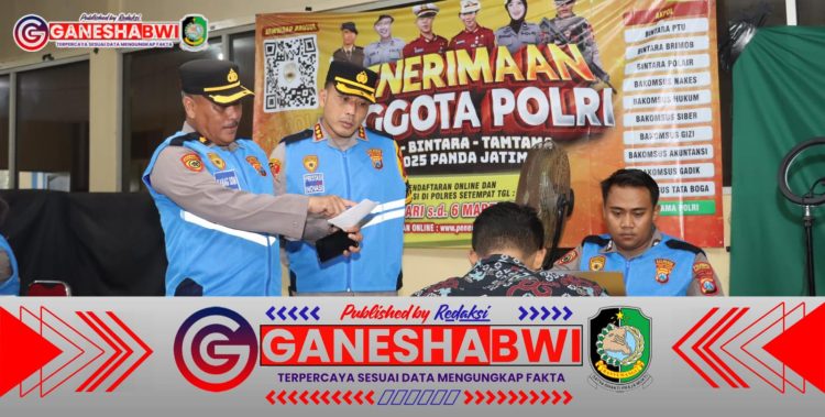 Kapolresta Banyuwangi Pastikan Rekrutmen Polri Transparan dan Profesional
