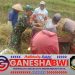Babinsa Songgon Bersama Bulog Serap 2,7 Ton Gabah, Dukung Ketahanan Pangan