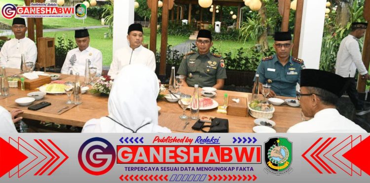 Danlanal Banyuwangi Buka Puasa Bersama Forkopimda, Perkuat Kebersamaan dan Stabilitas Daerah