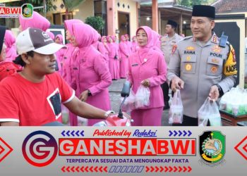 Polresta Banyuwangi dan Bhayangkari Berbagi Takjil, Wujud Kepedulian di Bulan Ramadan
