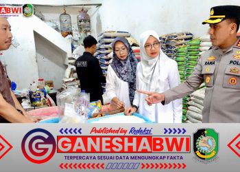 Bupati Ipuk Tinjau Pasar Blambangan, Pastikan Harga Bahan Pokok Stabil