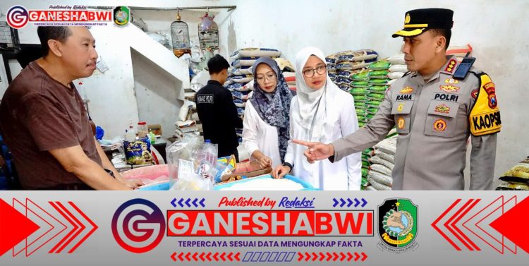 Bupati Ipuk Tinjau Pasar Blambangan, Pastikan Harga Bahan Pokok Stabil