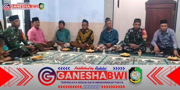 Babinsa Hadiri Rapat Koordinasi Santunan Anak Yatim di Masjid Nurul Hidayah Jelang Ramadhan