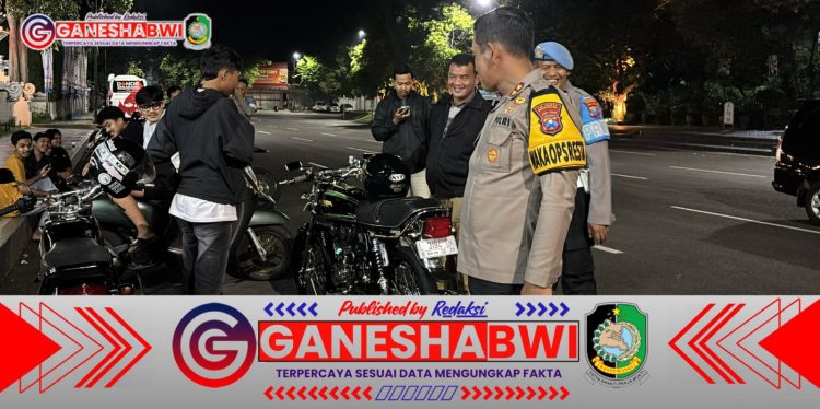 Polresta Banyuwangi Gelar Patroli Skala Besar Cegah Balap Liar dan Perang Sarung