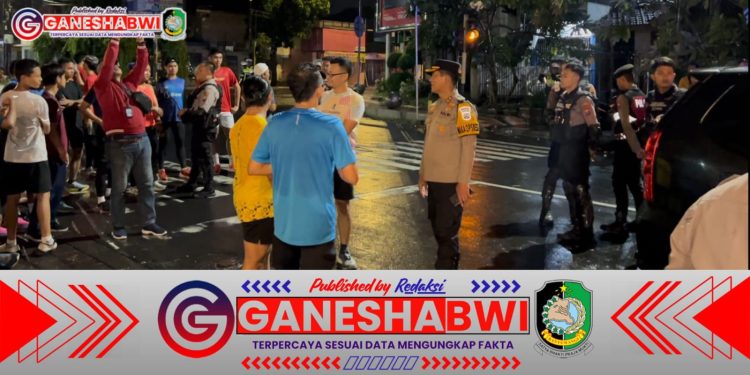 Polresta Banyuwangi Gelar Patroli Skala Besar Cegah Balap Liar dan Perang Sarung