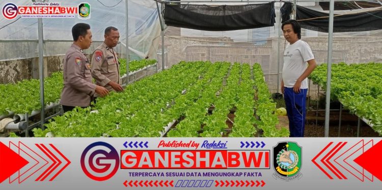 Bhabinkamtibmas Polsek Glenmore Ajak Warga Manfaatkan Pekarangan untuk Ketahanan Pangan