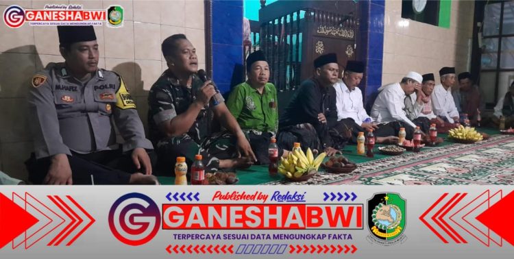 Safari Ramadhan di Desa Gumuk: Sinergi TNI, Pemerintah, dan Warga Perkuat Kebersamaan