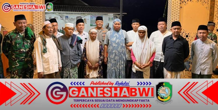 Bati Tuud Peltu Sugiharto Hadiri Safari Ramadhan & Sholat Tarawih di Masjid Al-Hidayah