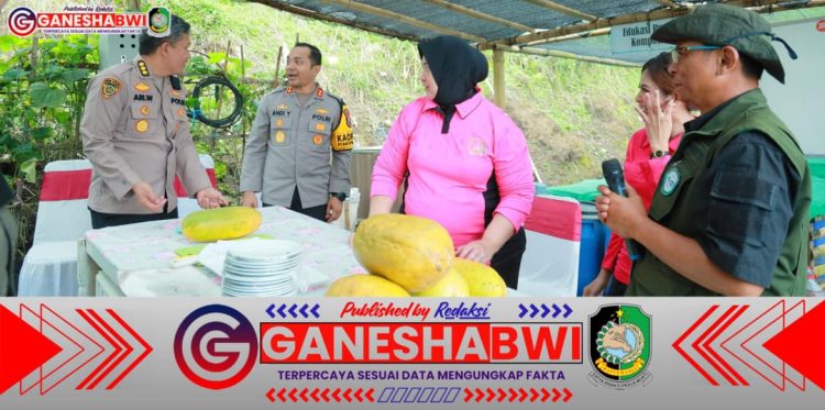 Polda Jatim Perkuat Ketahanan Pangan, Cek Pekarangan Pangan Lestari di Kota Batu