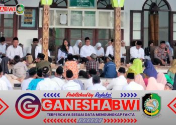 Babinsa Tamansari Dampingi Bupati Banyuwangi dalam Safari Ramadhan Forpimka Tegalsari