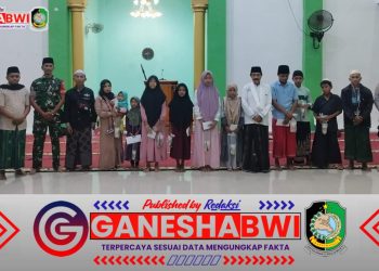 Babinsa Koramil 0825/03 Glagah Hadiri Safari Ramadan di Desa Rejosari, Pererat Kebersamaan dan Kepedulian Sosial
