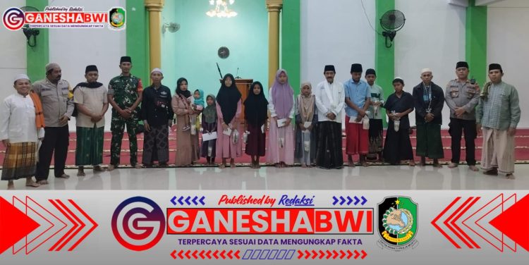 Babinsa Koramil 0825/03 Glagah Hadiri Safari Ramadan di Desa Rejosari, Pererat Kebersamaan dan Kepedulian Sosial