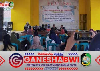 Babinsa Koramil 0825/20 Songgon Dampingi Pembagian Sembako dan Susu untuk Ibu Hamil & Balita di Desa Parangharjo