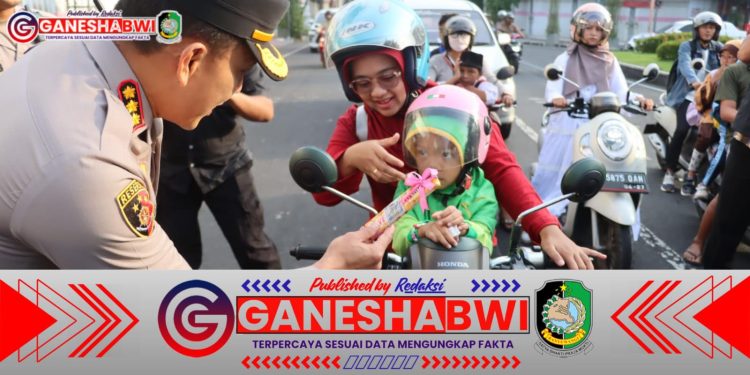 Kapolresta Banyuwangi Imbau Pemudik Jaga Keselamatan di Jalan Kapolresta Banyuwangi Imbau Pemudik Jaga Keselamatan di Jalan