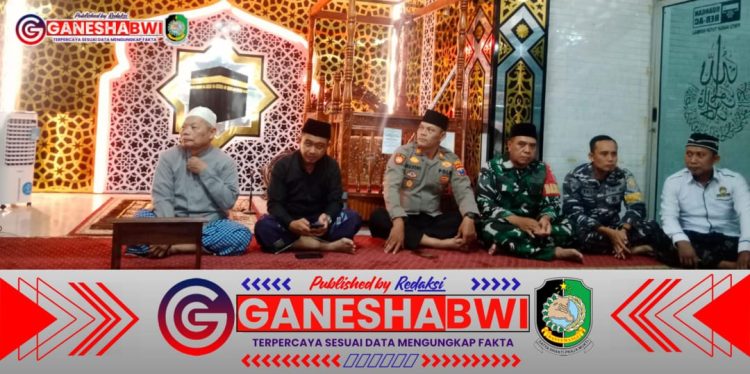 Babinsa Koramil 0825/17 Hadiri Safari Ramadan di Masjid Al Muttaqin, Muncar