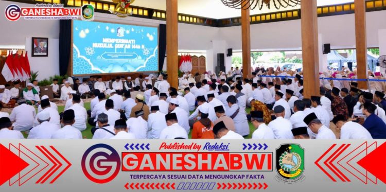 Peringati Nuzulul Quran, Bupati Ipuk Ajak Semua Pihak Bersatu Bangun Banyuwangi