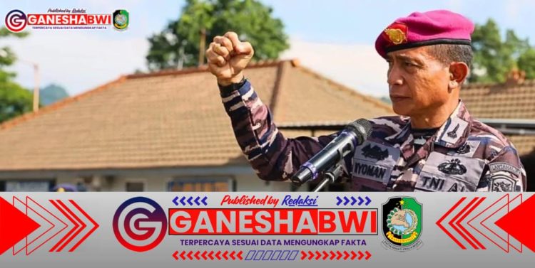 Lanal Banyuwangi Gelar Upacara 17-an, Tegaskan Disiplin dan Efisiensi dalam Pengabdian