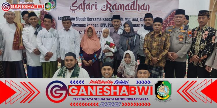 Safari Ramadan Polsek Glagah & Forkopimka: Pererat Silaturahmi, Jaga Kamtibmas Kondusif