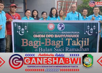 GMDM Banyuwangi Berbagi Takjil, Wujud Kepedulian dan Silaturahmi di Bulan Ramadan