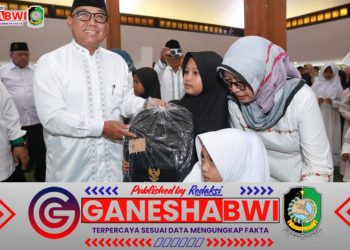 Baznas Santuni 1000 Anak Yatim, Wabup Banyuwangi Ajak Peduli Masa Depan dan Pendidikan Mereka