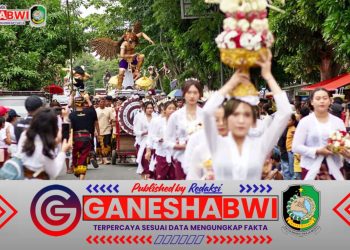 Meriah, Umat Hindu Banyuwangi Gelar Pawai Ogoh-Ogoh Sambut Nyepi