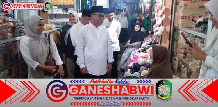 Wabup Banyuwangi Sidak Pasar, Pastikan Stok dan Harga Bahan Pokok Stabil Jelang Lebaran