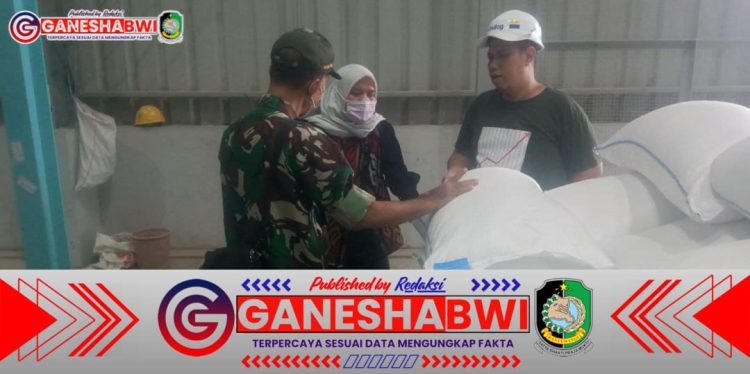 Kodim 0825 Banyuwangi dan Bulog Tinjau Serapan Gabah untuk Stabilitas Pangan