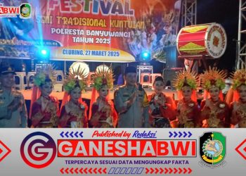 Polresta Banyuwangi Gelar Festival Seni Kuntulan 2025, Dorong Generasi Muda Cintai Budaya