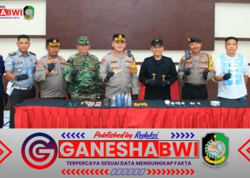 Jelang Lebaran, Lapas Banyuwangi Bersama TNI-Polri dan BNN Razia Kamar Hunian Warga Binaan