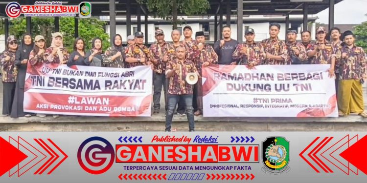 GM FKPPI Banyuwangi Berbagi Takjil & Deklarasi Dukungan UU TNI, Tegaskan Komitmen Kebangsaan GM FKPPI Banyuwangi Berbagi Takjil & Deklarasi Dukungan UU TNI, Tegaskan Komitmen Kebangsaan