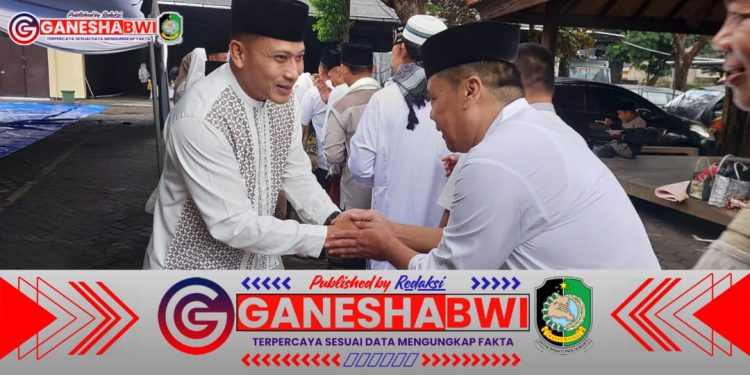 Kapolresta Banyuwangi Gelar Sholat Idul Fitri 1446 H dan Halal Bihalal Bersama Keluarga Besar Polresta