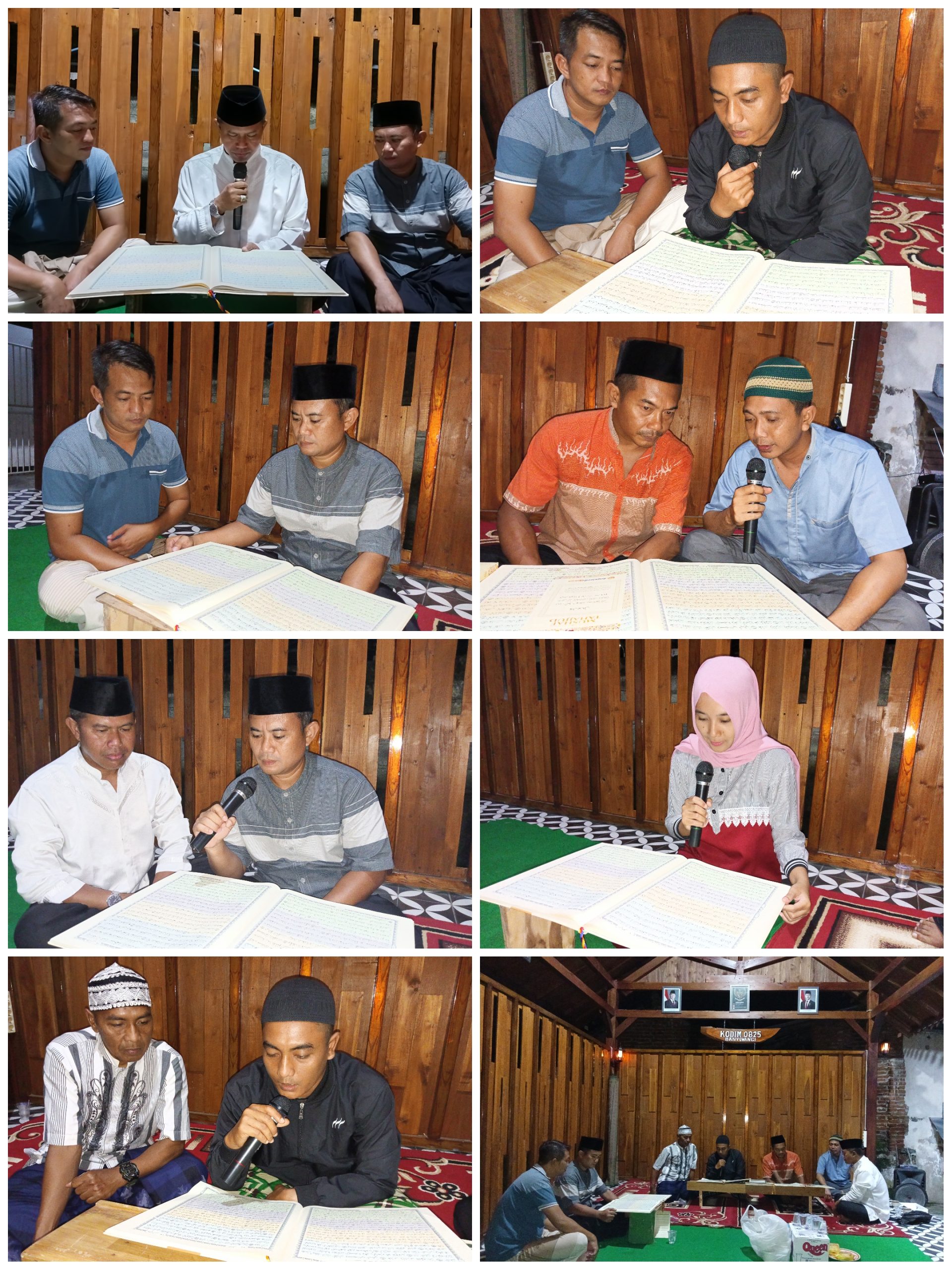 Anggota Kodim 0825/Banyuwangi Gelar Tadarus Al-Qur'an, Tingkatkan Ibadah di Bulan Ramadan