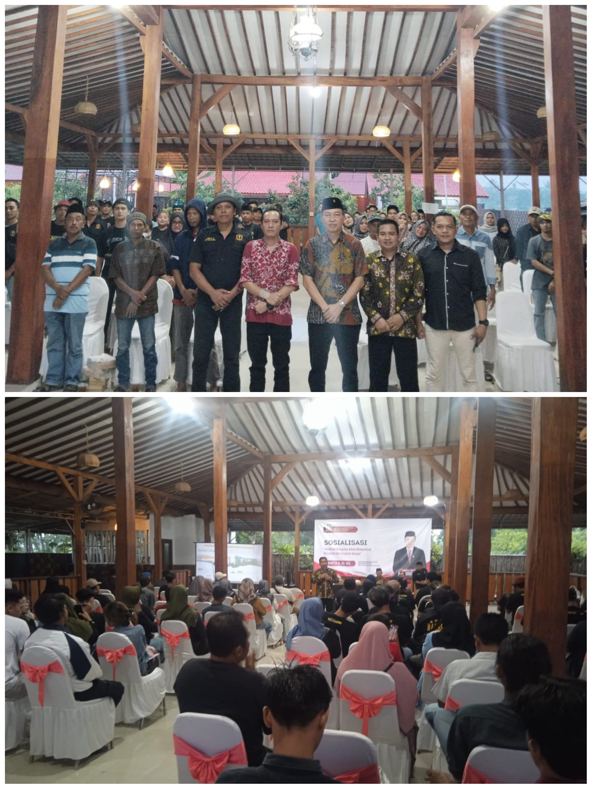 Martin Hamonangan Gelar Sosialisasi Wawasan Kebangsaan di Banyuwangi