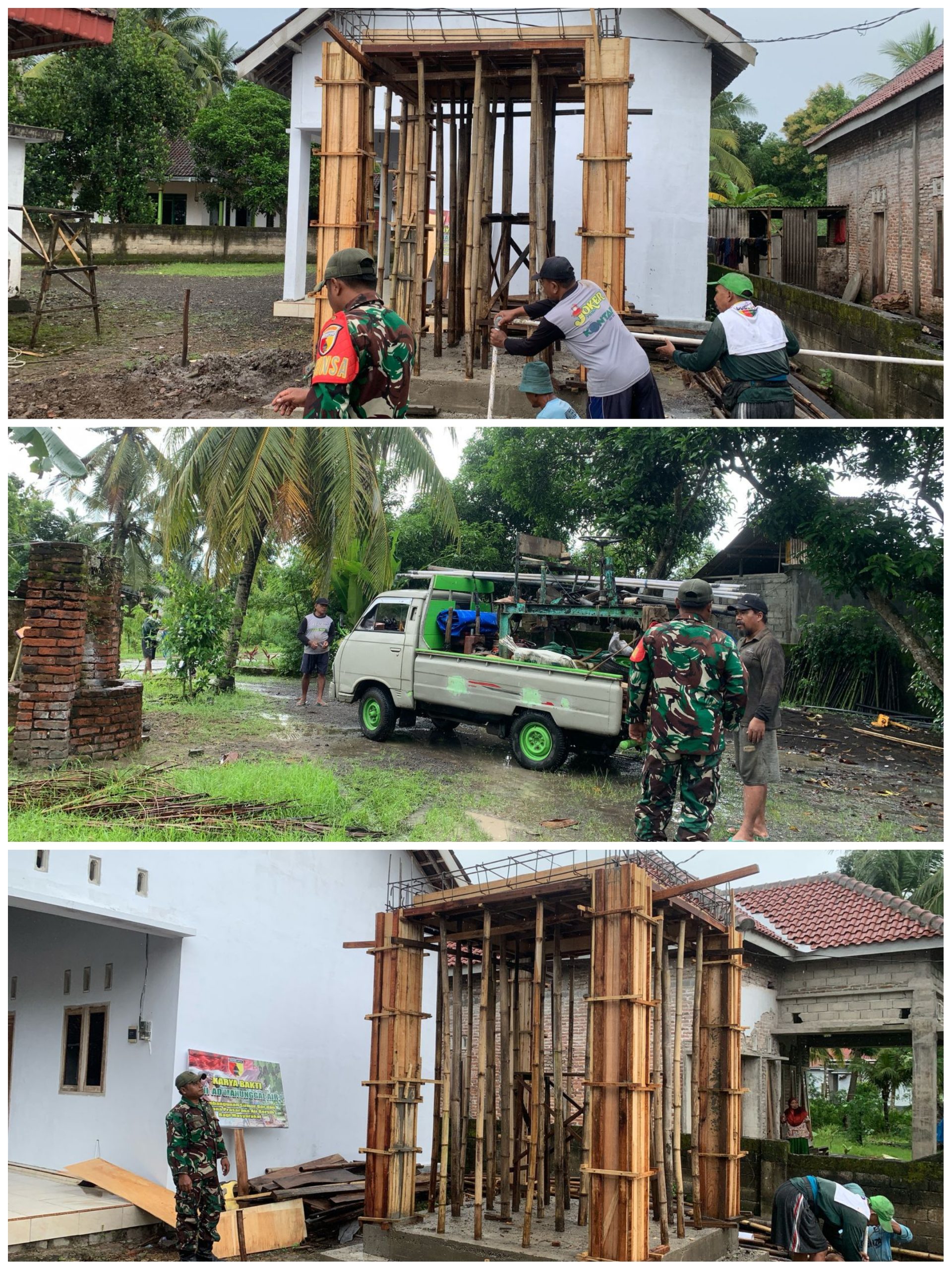 TNI Manunggal Air: Babinsa Koramil 0825/11 Pesanggaran Hadir Bantu Warga Atasi Krisis Air
