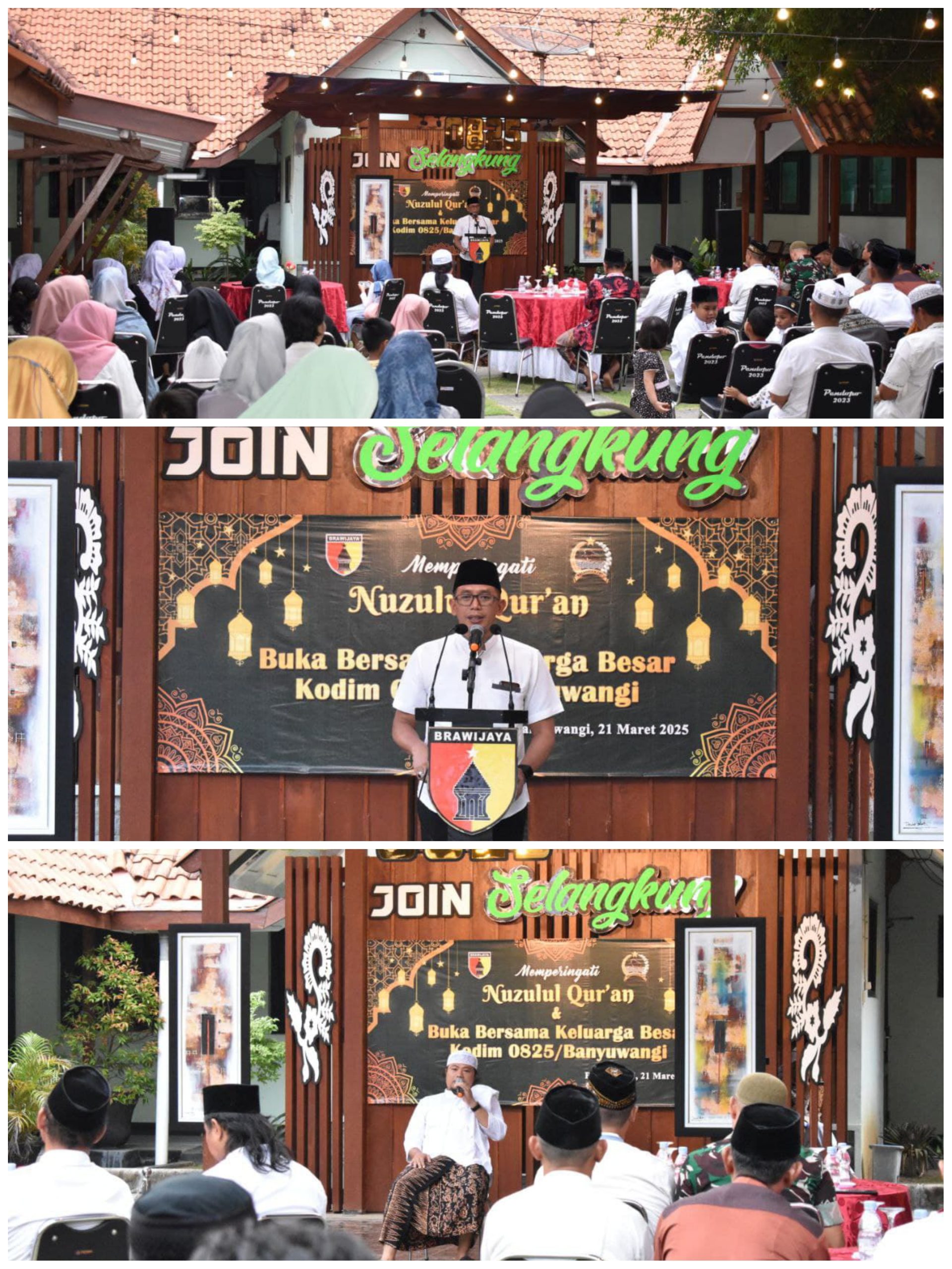 Kodim 0825/Banyuwangi Gelar Bukber dan Peringatan Nuzulul Qur'an, Pererat Kebersamaan