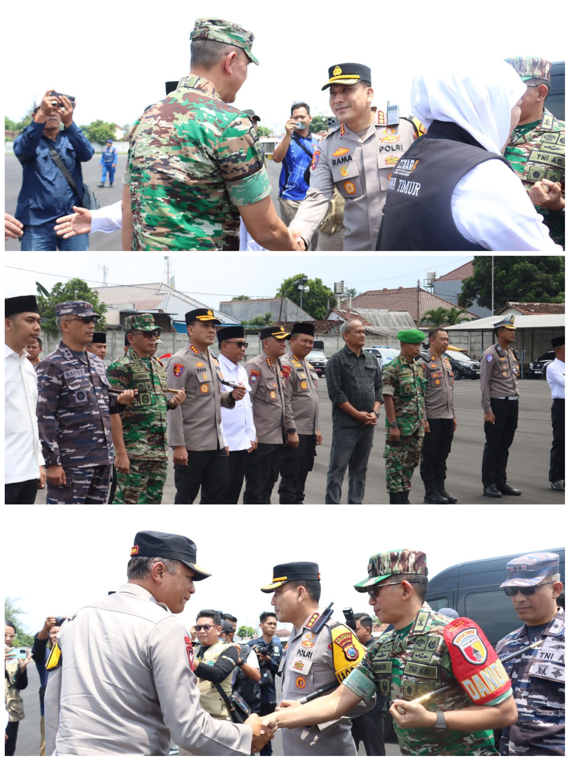 Pangdam V/Brawijaya Tinjau Kesiapan Arus Mudik di Pelabuhan Ketapang